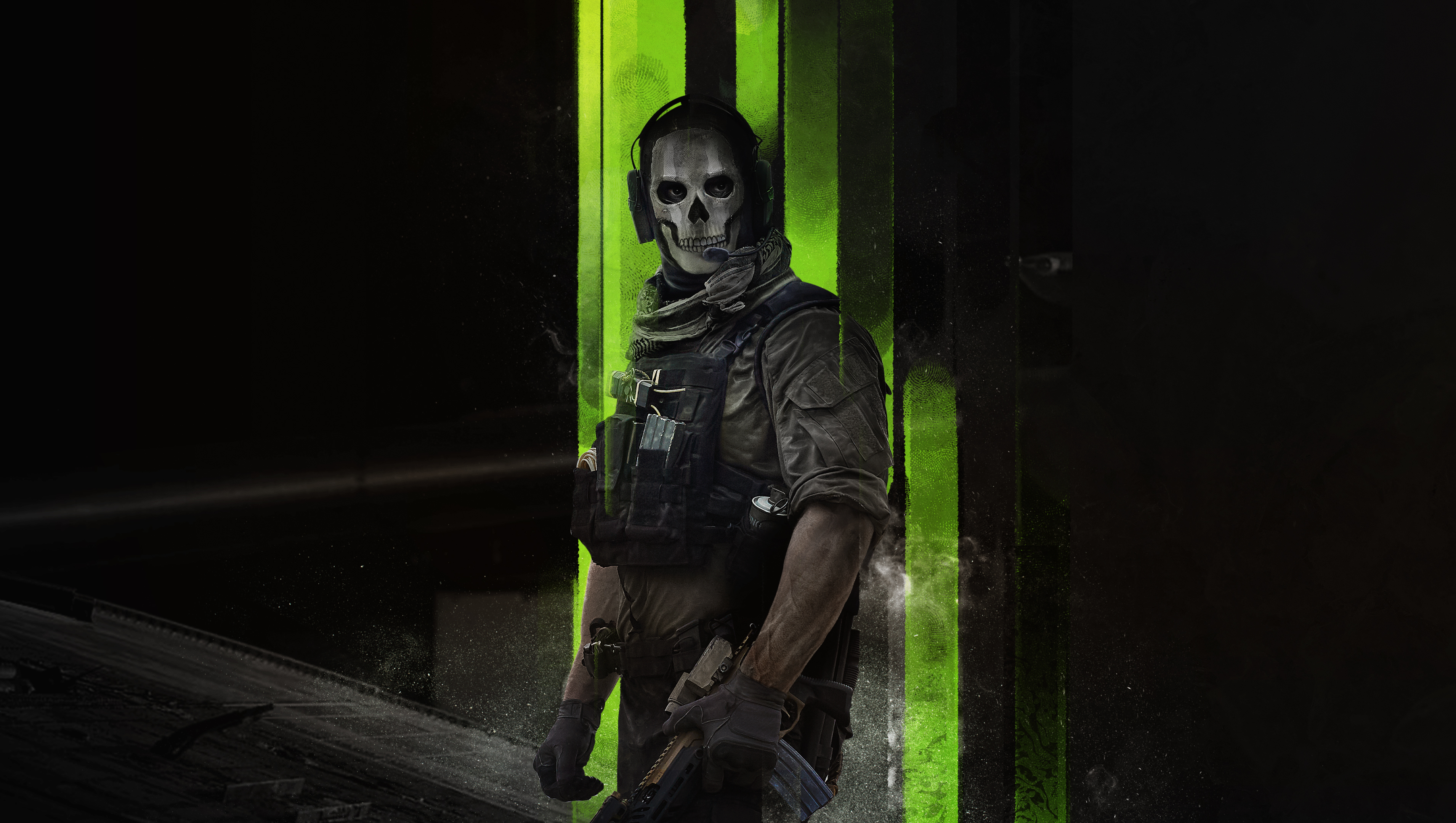 Ghost Cod Wallpaper Discover more background, iphone, mobile, modern  warfare 2, mw2 ghost wallpaper.  in 2023