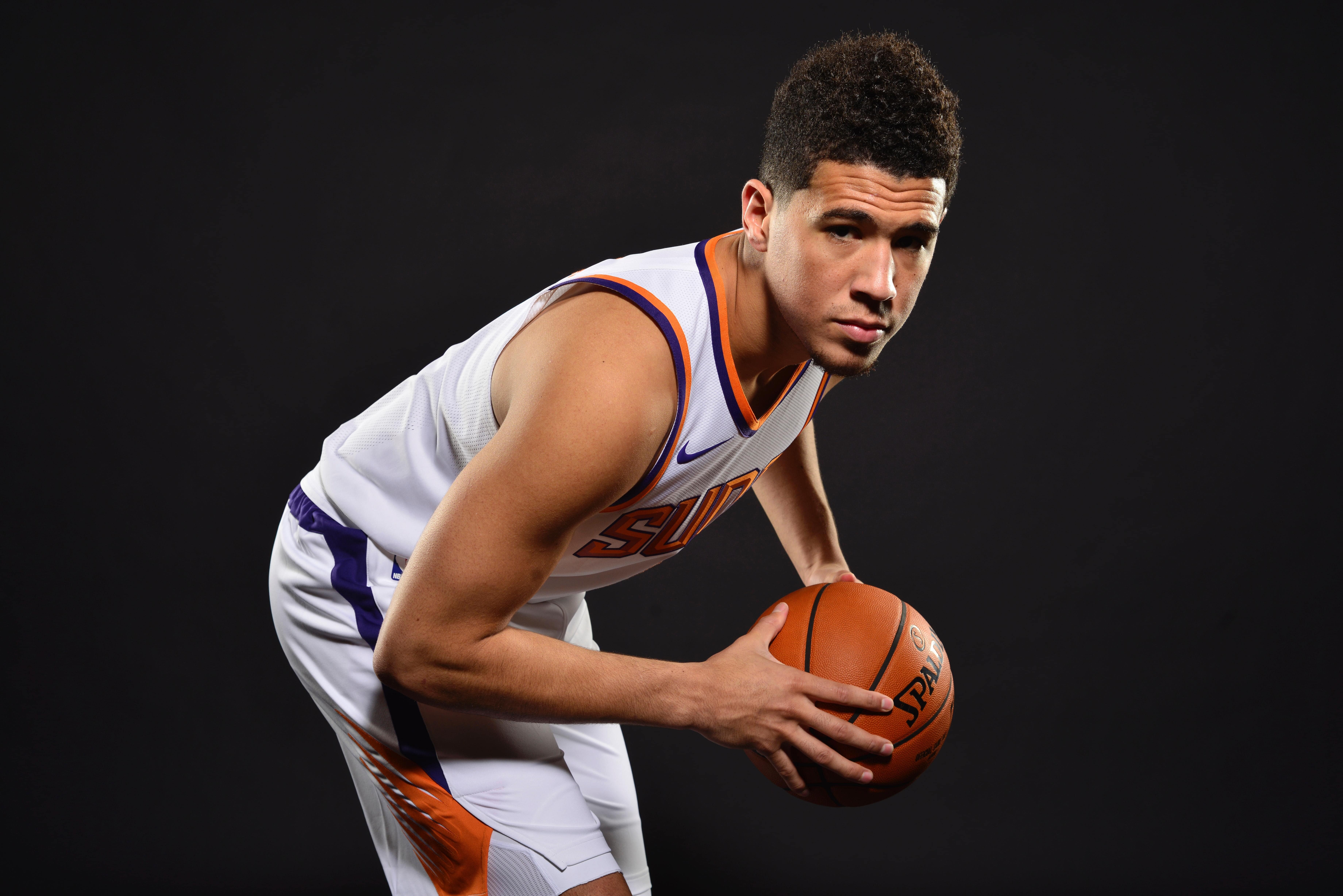 Devin Booker Wallpaper Discover more animated, Background, basketball,  Iphone, jersey wallpapers.