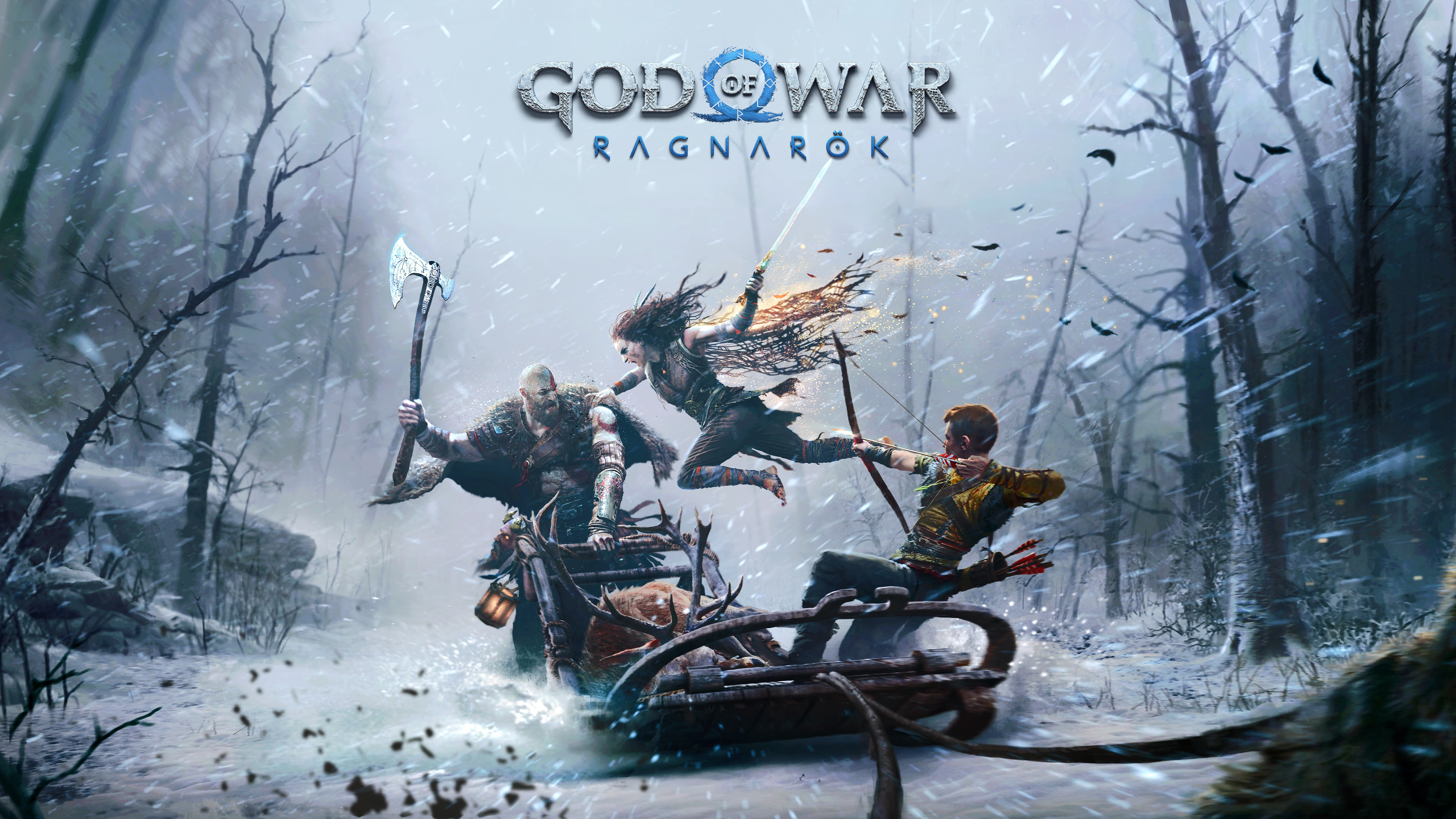 160 God of War Ragnarök HD Wallpapers and Backgrounds