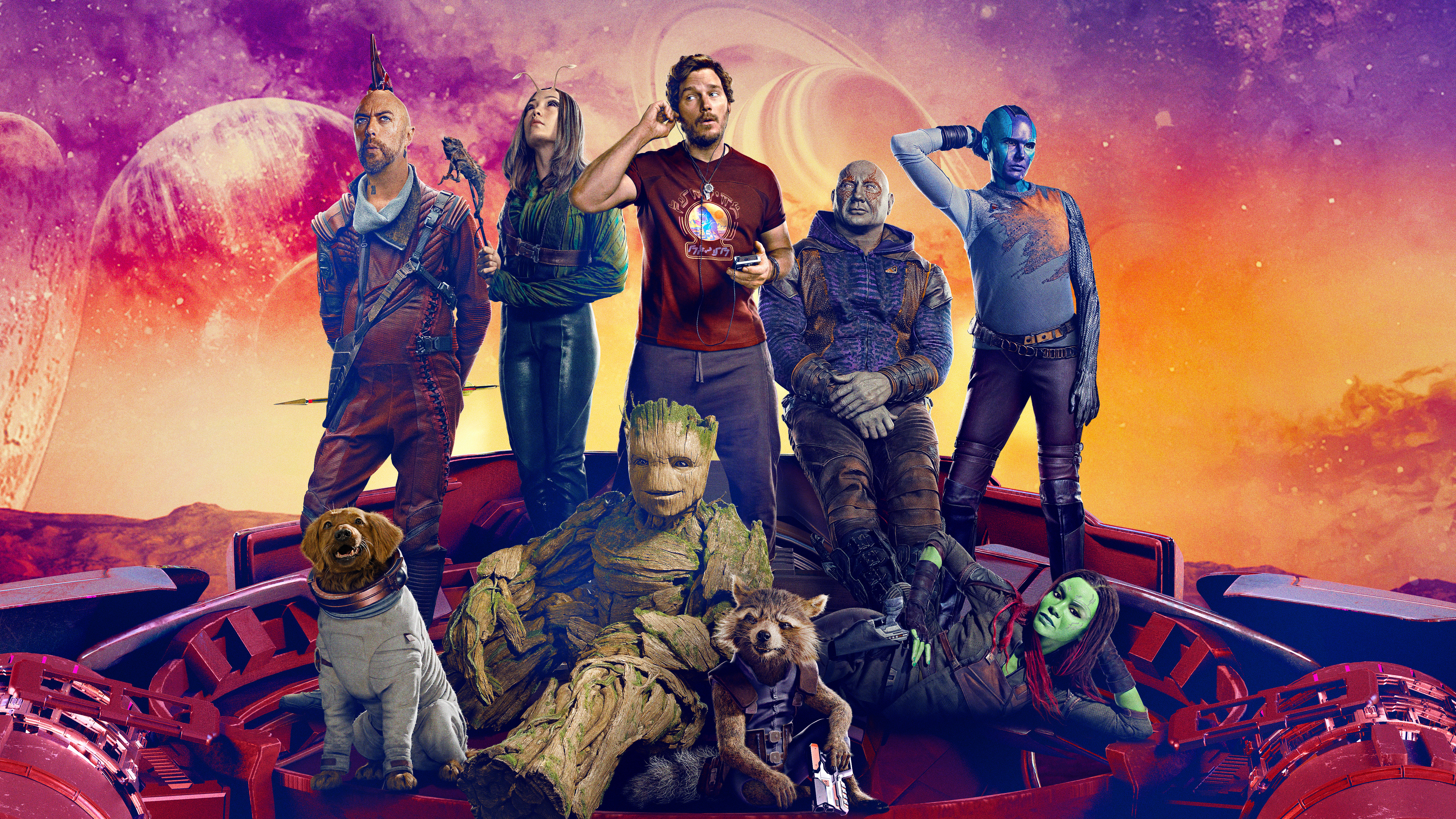 Guardians of the galaxy 4K wallpaper download