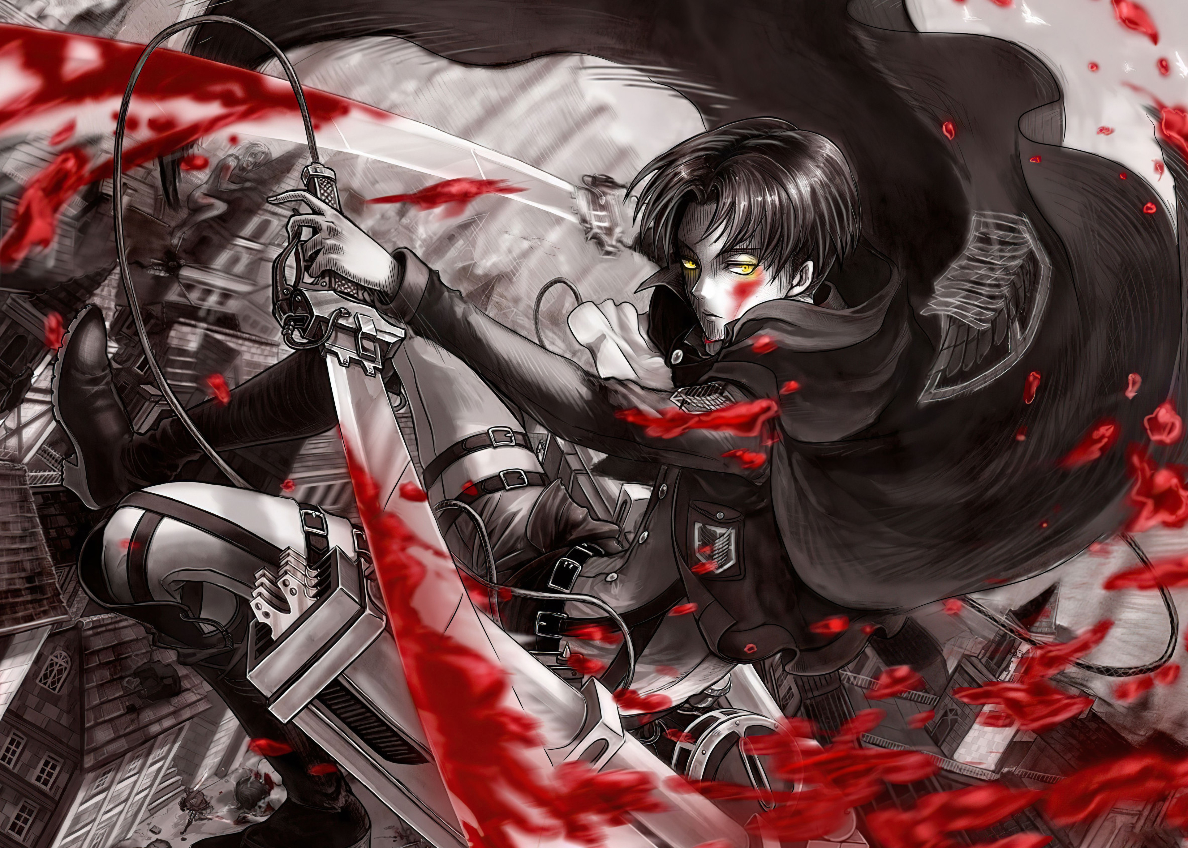Awesome Levi Sketch! Anime Art of the Week! - Anime Ignite