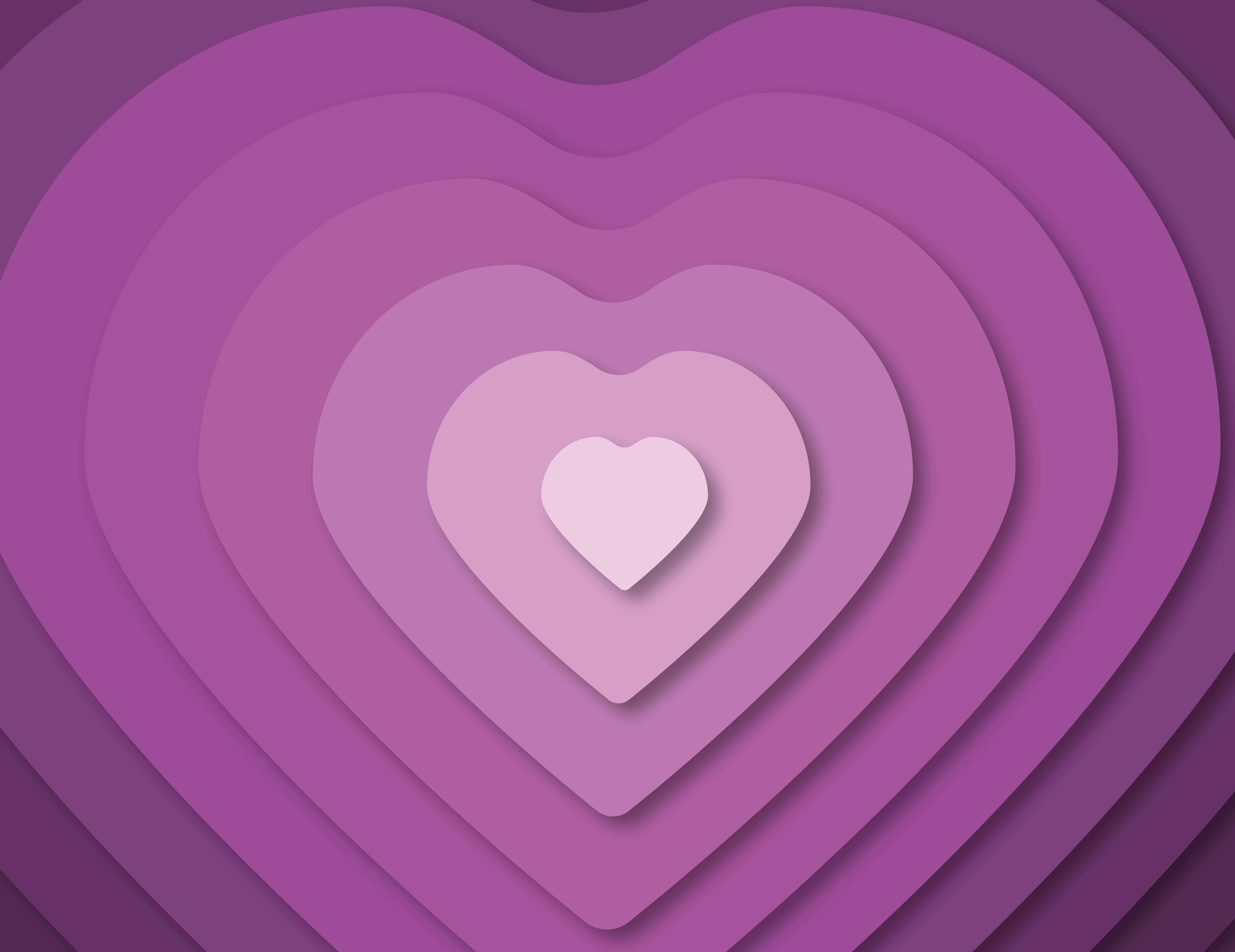Heart Tunnel💖Pink Heart Background | Neon Heart Background Video | Wallpaper  Heart-4K - YouTube
