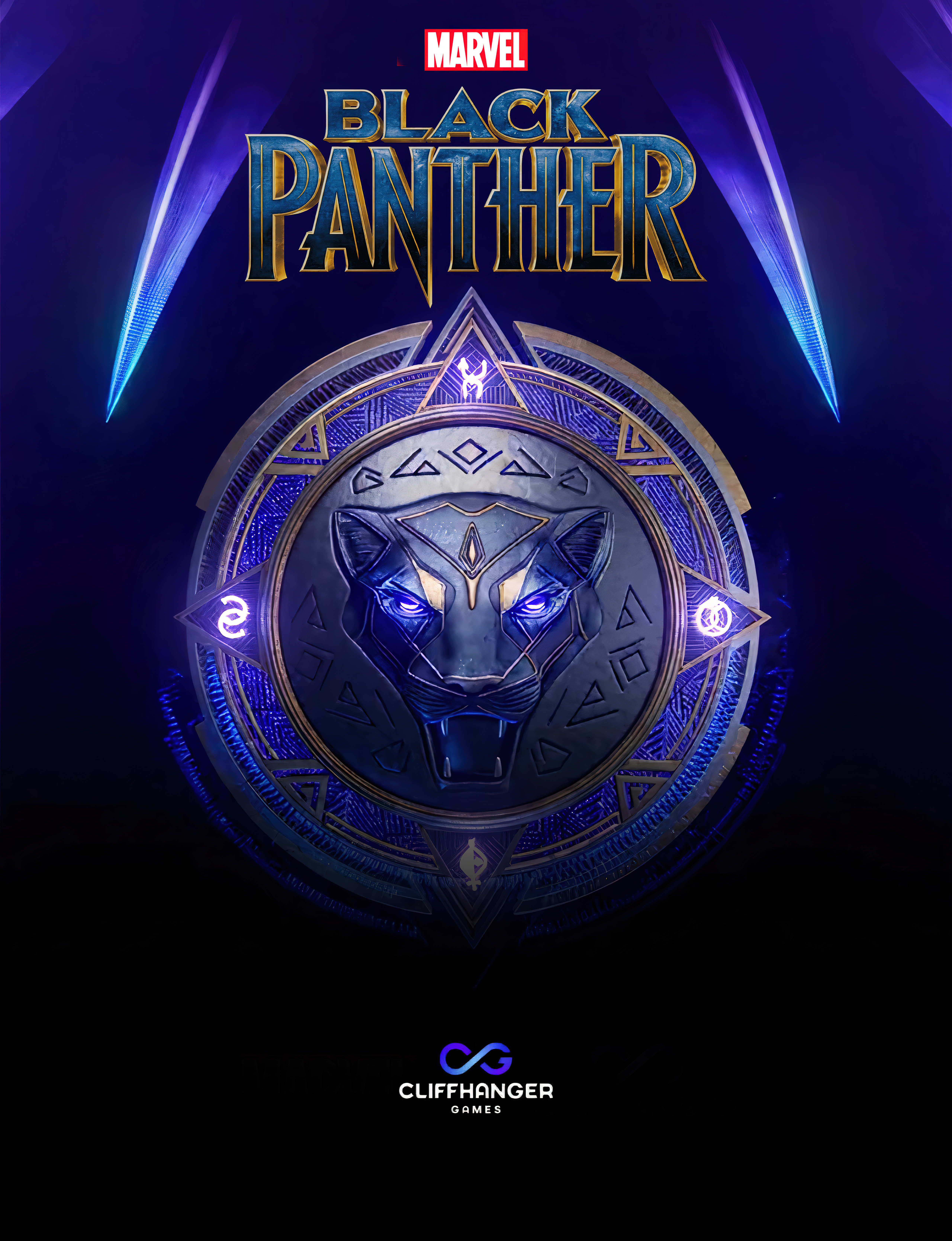 Marvel Black Panther In Black Background HD Black Panther Wallpapers | HD  Wallpapers | ID #53287
