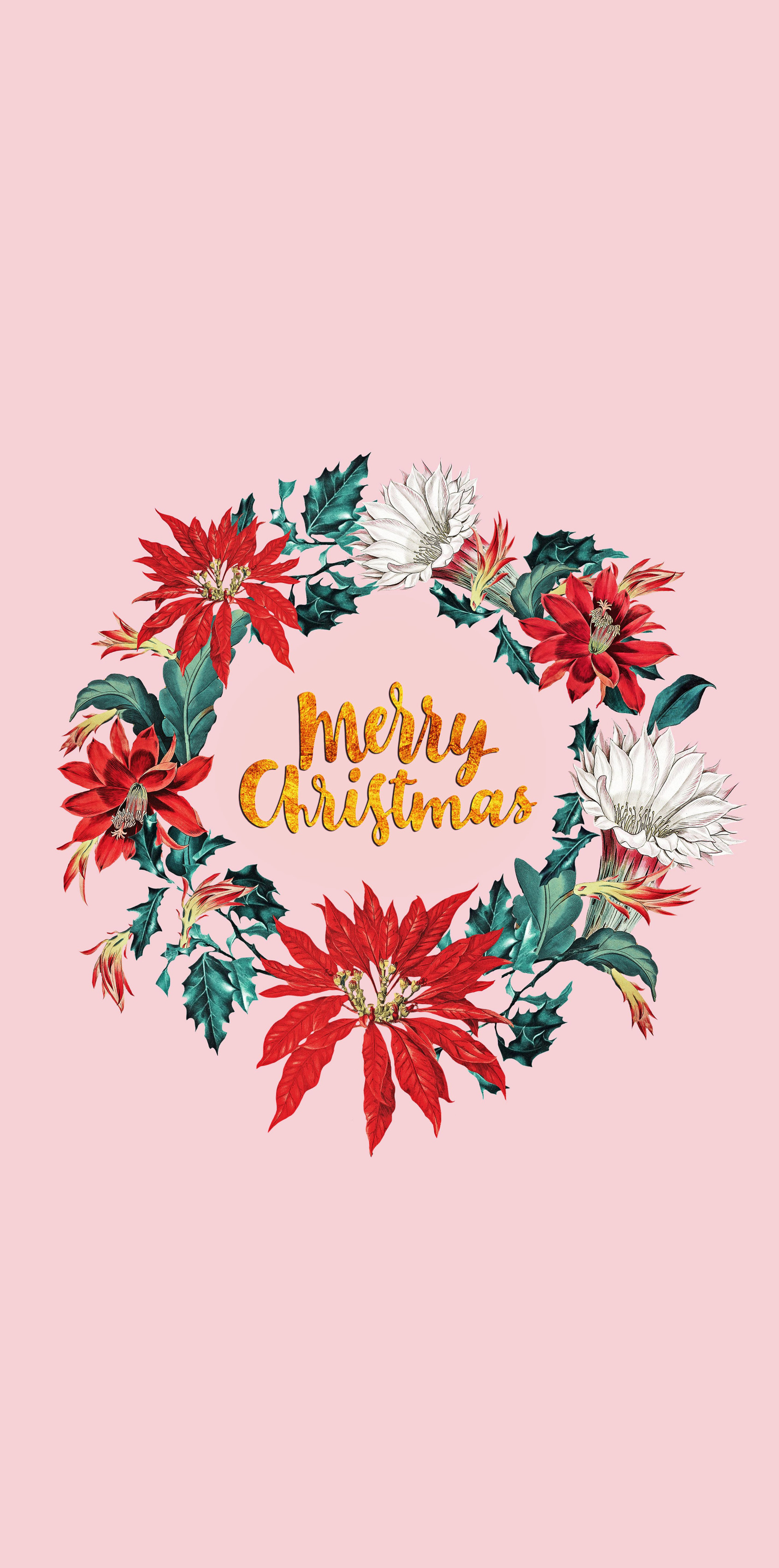 Pink Christmas Wallpapers and Backgrounds