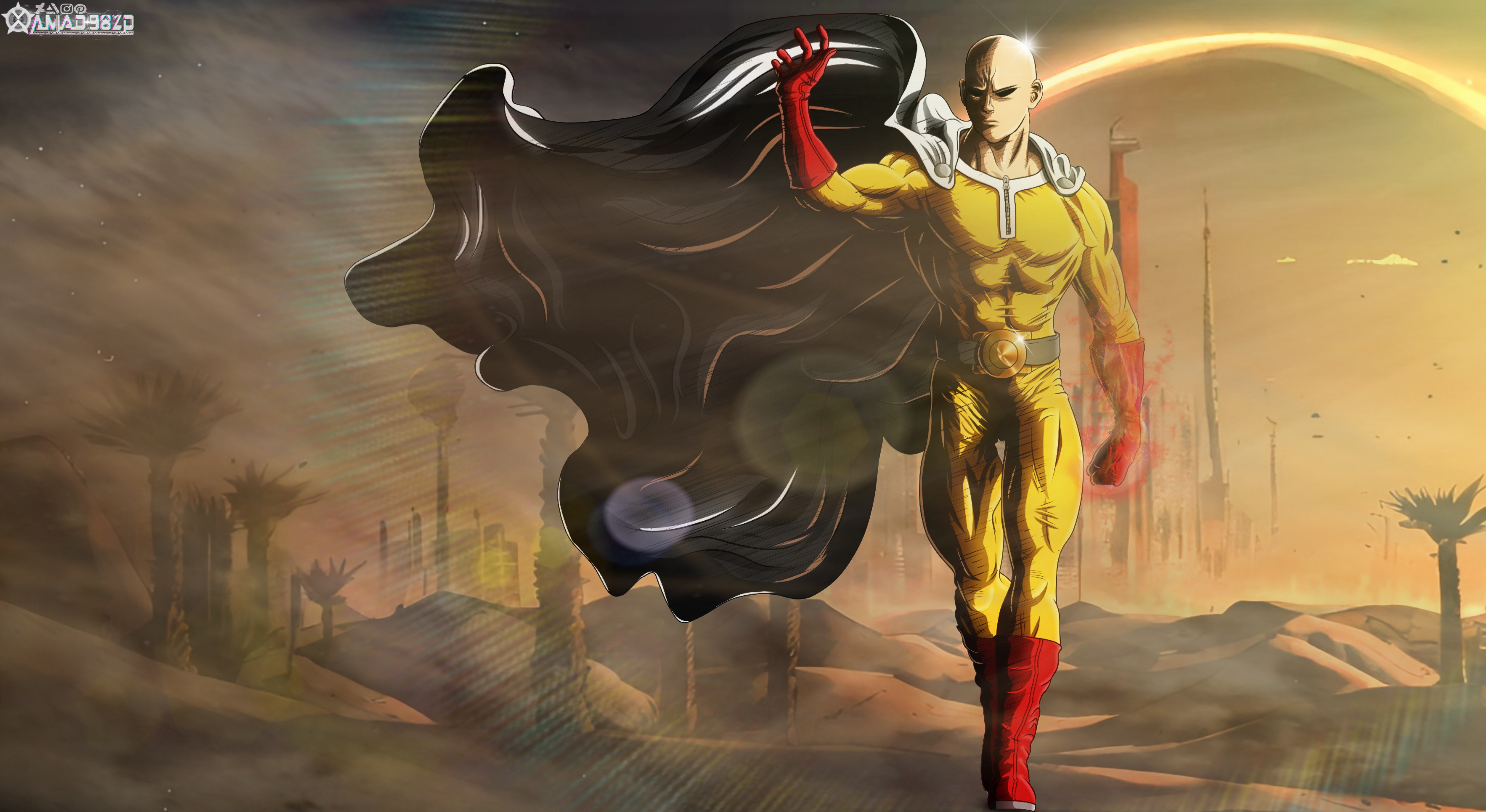 One Saitama Punch Wallpaper man - OPM BackGround for Android - Download