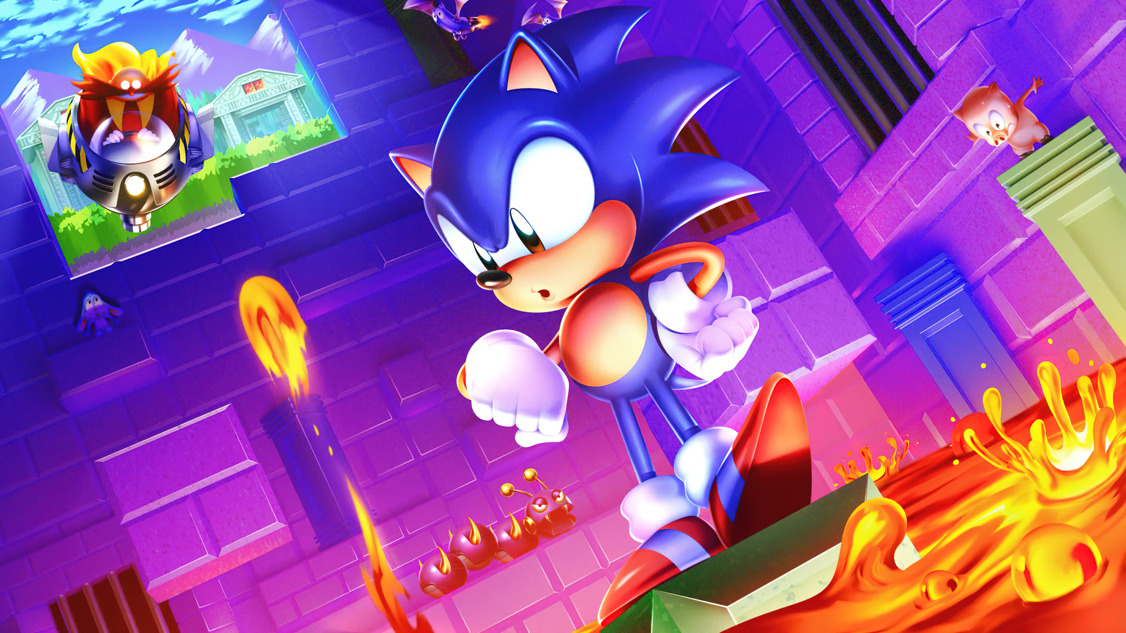 Sonic The Hedgehog Hd Wallpaper Download Background Sonic Cool Pictures  Background Image And Wallpaper for Free Download