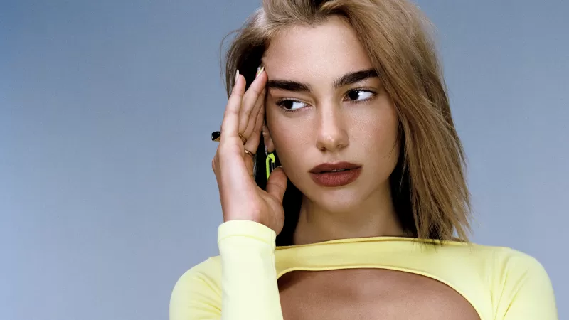 Dua Lipa 4K, Albanian singer