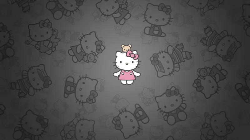 Hello Kitty HD, Dark background