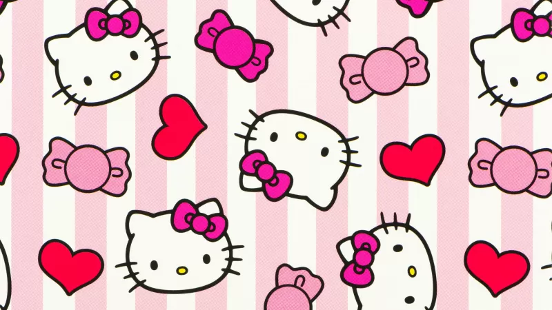 Hello Kitty 4K background