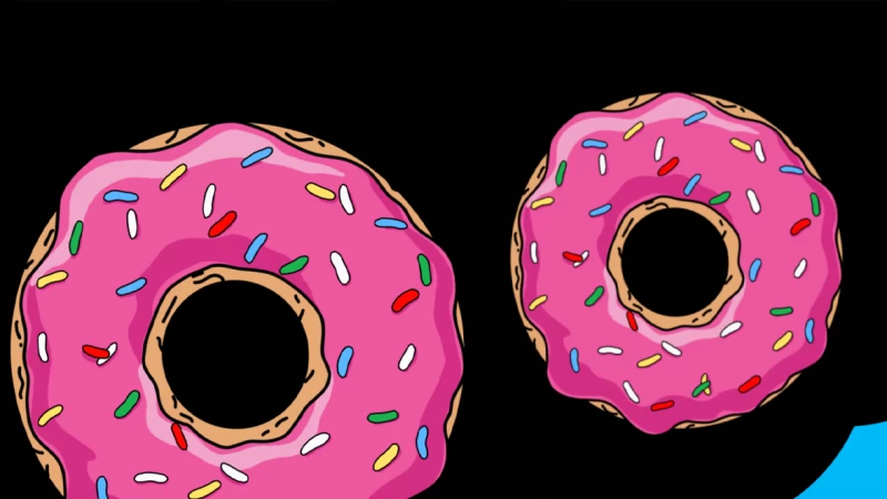 Homer Simpson, Donuts, Dynamic Island
