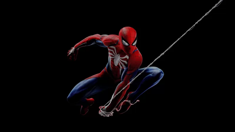 Marvel's Spider-Man 4K, Black background