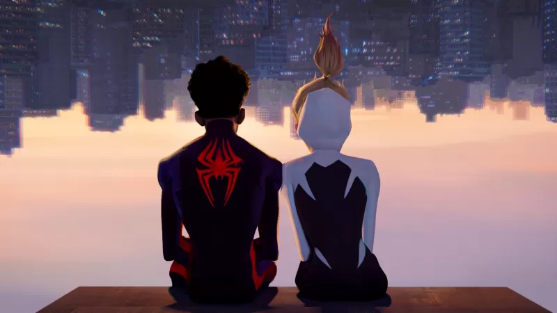 Miles Morales, Gwen Stacy, Spider-Man: Across the Spider-Verse 4K