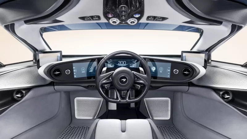 McLaren Speedtail Interior 4K