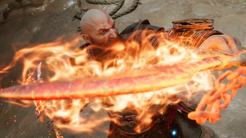 God of War Ragnarök, Gameplay, Kratos, Blades of Chaos