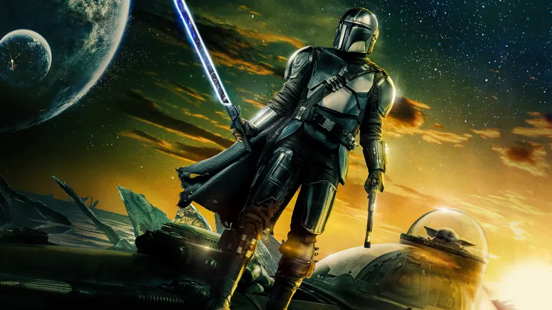The Mandalorian, Season 3, Din Djarin, Darksaber, Grogu, Baby Yoda, 2023 Series
