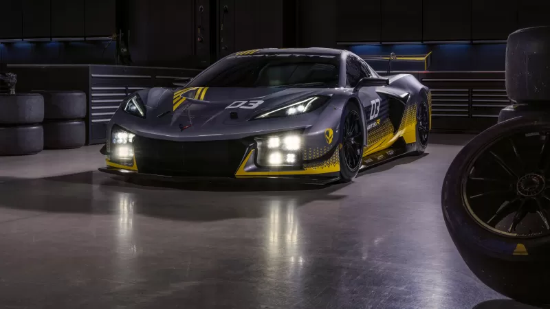 Chevrolet Corvette Z06 GT3 R, 5K, Race cars