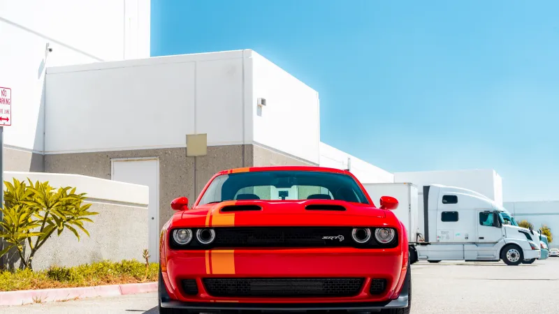 Dodge Challenger SRT, Muscle cars, 5K