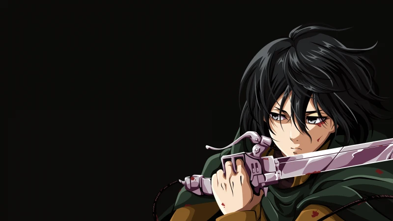 Mikasa And Eren Desktop Wallpaper 24546 - Baltana