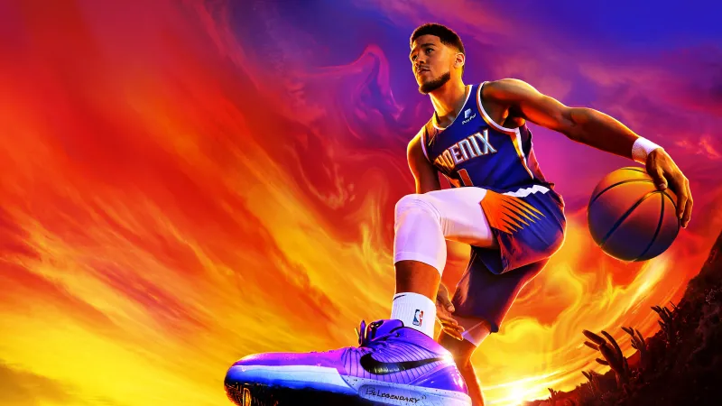 Devin Booker, NBA 2K23, Basketball game, NBA video game, PC Games, PlayStation 5, PlayStation 4, Xbox Series X and Series S, Nintendo Switch, Xbox One, 2023 Games