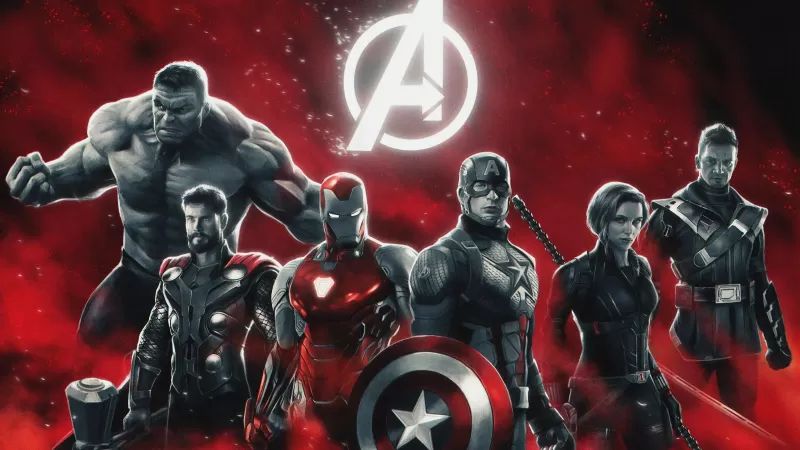 Avengers, Hulk, Thor, Iron Man, Captain America, Black Widow, Hawkeye, Marvel Superheroes