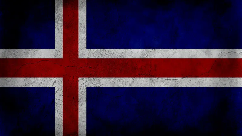 Flag of Iceland HD