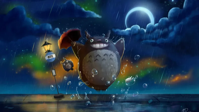 My Neighbor Totoro, Tonari no Totoro, Animation movies, 5K
