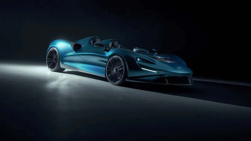 Novitec McLaren Elva, Sports cars, 2023, Dark background, 5K, 8K