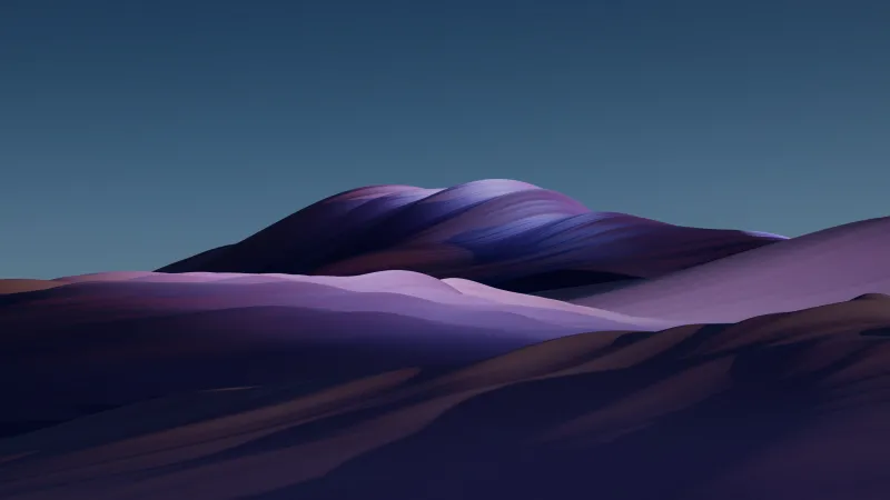 Landscape, Purple background, Purple aesthetic, Night