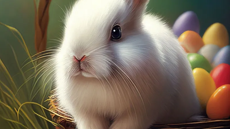 Easter Bunny iPhone, Easter eggs
