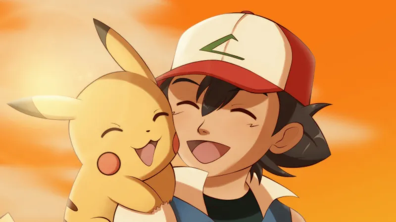 Pokemon HD, Ash Ketchum, Pikachu, Cute pokemon