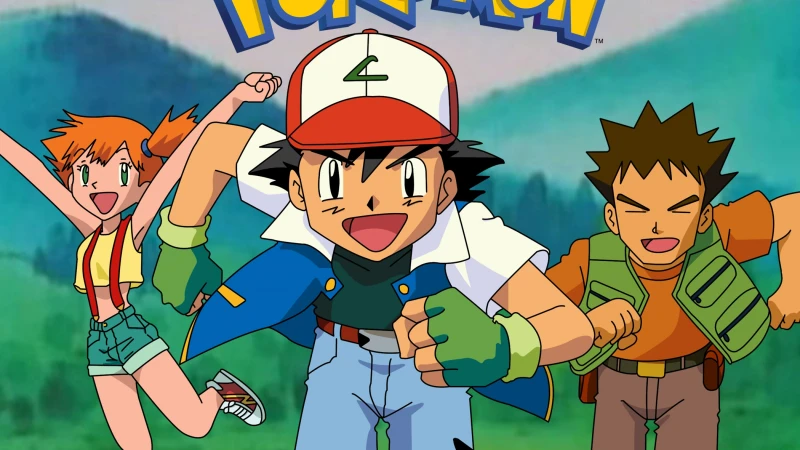 Pokemon HD, Ash Ketchum, Pikachu, Brock, Misty