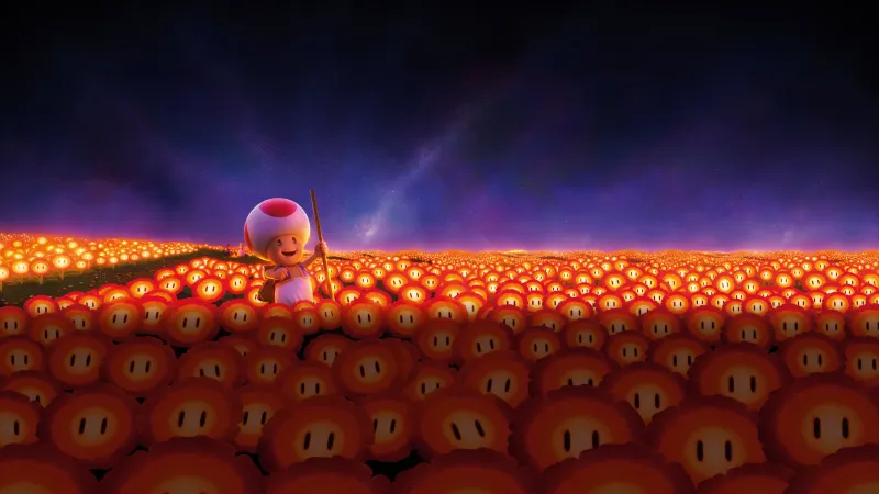 Toad, The Super Mario Bros. Movie, 2023 Movies, 5K, 8K, 12K wallpaper