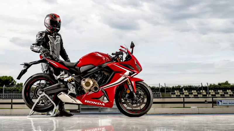 Honda CBR650R 2019, Sports bike, Circuit Paul Ricard, 4K wallpaper