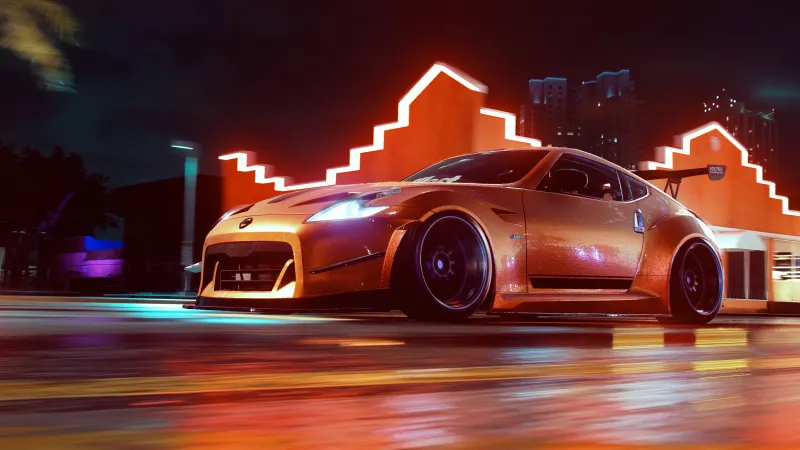 Nissan 370z, Need for Speed Heat, NFS, Race cars
