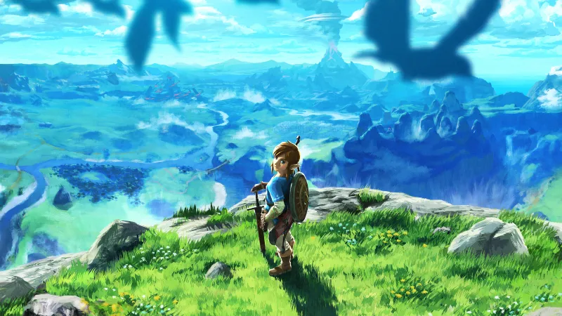 Link, Hyrule, The Legend of Zelda: Breath of the Wild, Nintendo Switch