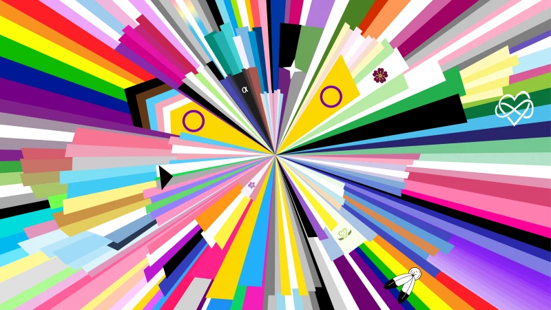 Lgbtq Pride Wallpaper, Multicolor Abstract, Colorful Abstract