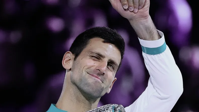 Novak Djokovic Phone background