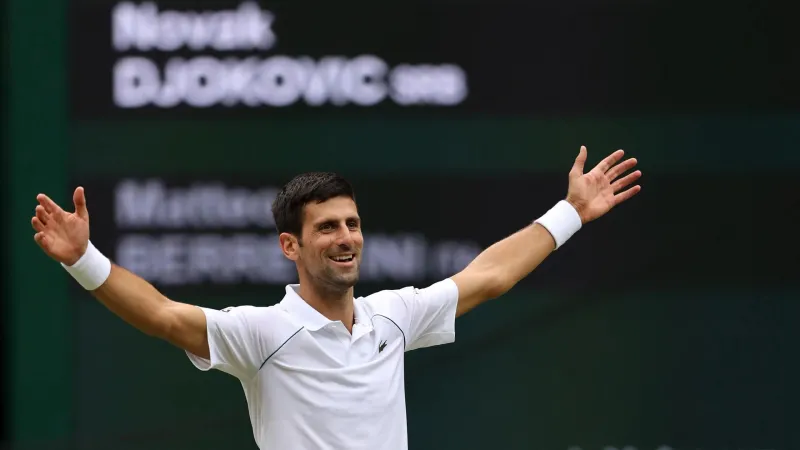 Novak Djokovic QHD Desktop background