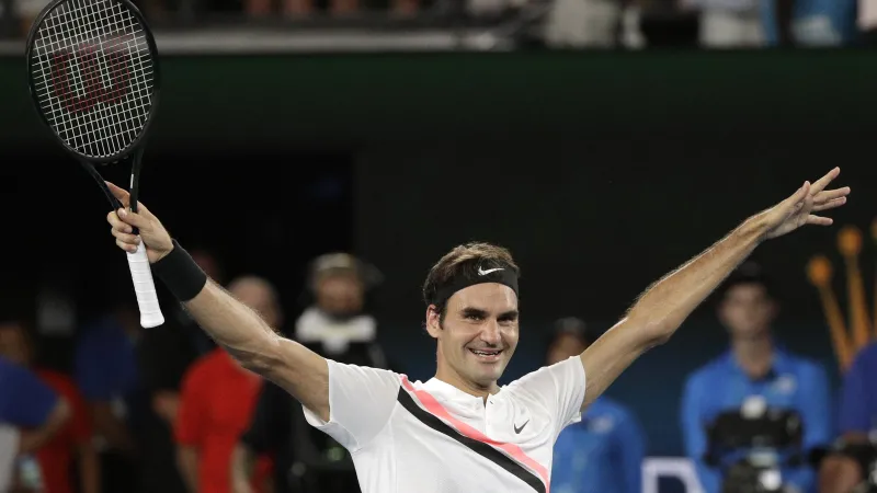 Roger Federer 4K background