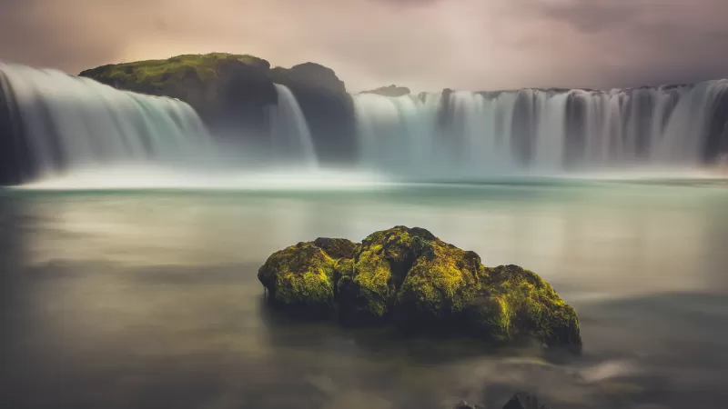 Goðafoss, Waterfall, Iceland, Scenic, Landscape