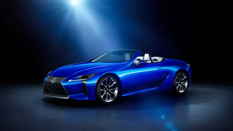 Lexus LC 500 Convertible, 2021, 5K, 8K