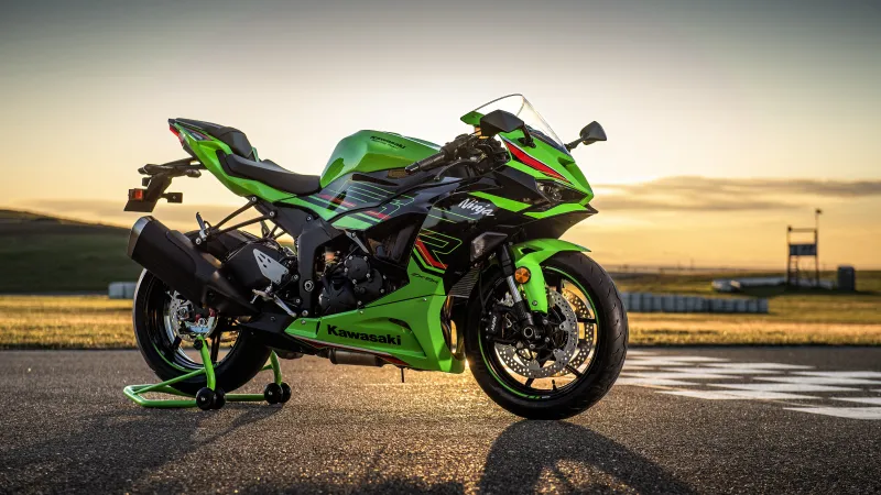 Kawasaki Ninja ZX-6R, 5K, Sports bikes, 2024