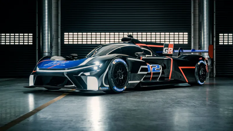 Toyota GR H2 Racing Concept, Hydrogen race car, Le Mans, 8K wallpaper
