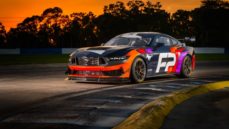 Ford Mustang GT4, 5K wallpaper