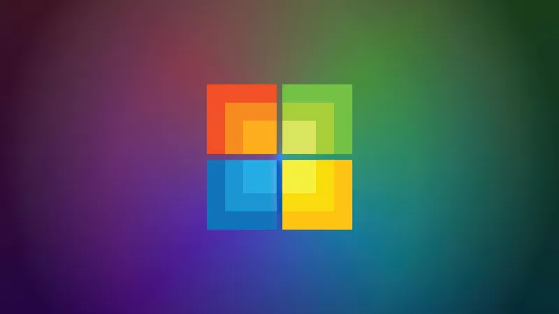 Windows 10, Colorful, Gradient background