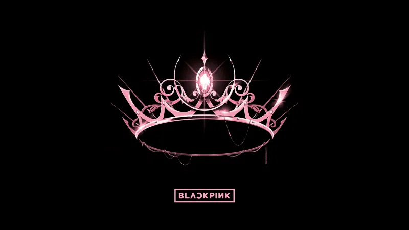 Blackpink, The Album, K-pop, Black background, AMOLED, 5K, 8K, 10K