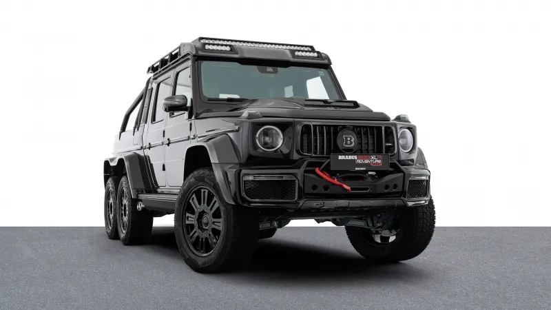 Brabus XLP 900 6x6 Superblack, Off-Road SUV, Mercedes-AMG G-Class SUV, 5K, 8K, Mercedes-AMG G 63