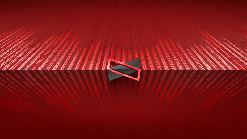 MKBHD Red abstract 3D background