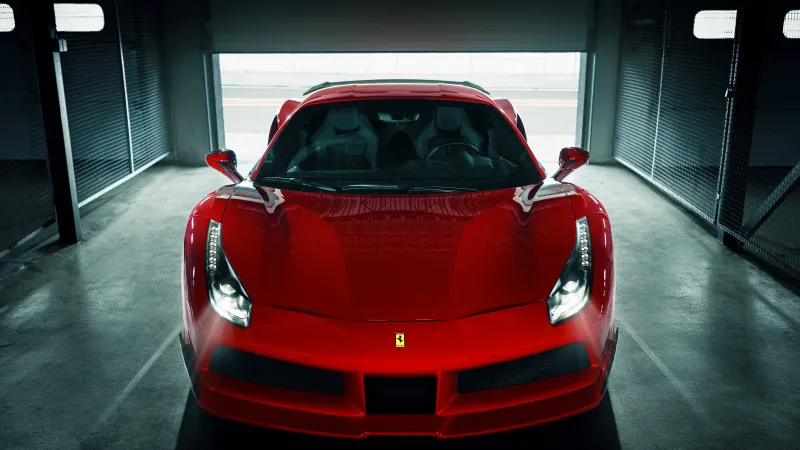 Novitec Ferrari 488 4K wallpaper