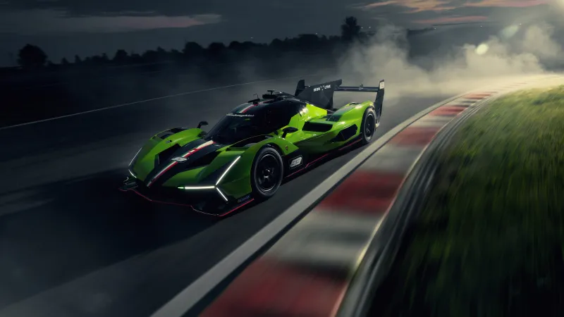 Lamborghini SC63, Le Mans Hypercar, LMDh Prototype, 5K, 8K, Race track